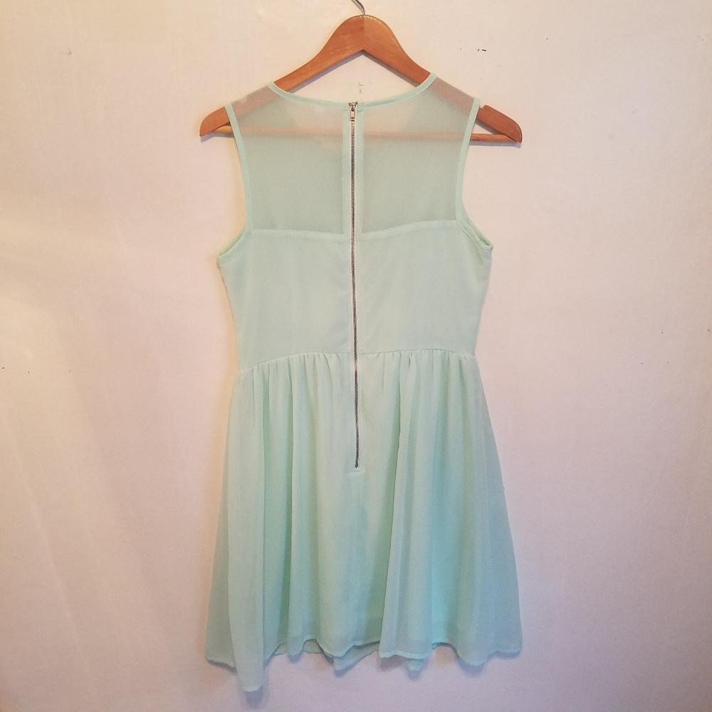 Xhilaration Mint Cocktail Dress - Picture 2 of 4